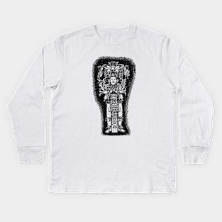 Maya King Smoke Shell Kids Long Sleeve T-Shirt